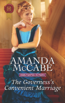 book cover for The Governess's Convenient Marriage