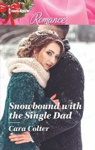 book cover for Snowbound with the Single Dad