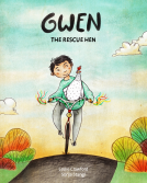 book cover for Gwen the Rescue Hen