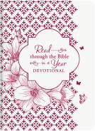 book cover for Read through the Bible in a Year Devotional