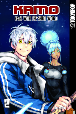 book cover for Kamo: Pact with the Spirit World manga volume 2 (English)