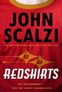 book cover for Redshirts