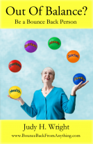 book cover for Out of Balance? Be A Bounce Back Person