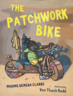 book cover for The Patchwork Bike
