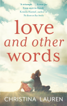 book cover for Love and Other Words
