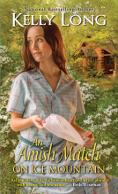 book cover for An Amish Match on Ice Mountain