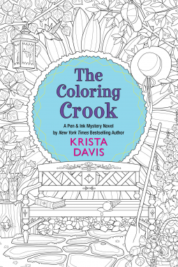 book cover for The Coloring Crook