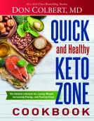 book cover for Quick and Healthy Keto Zone Cookbook