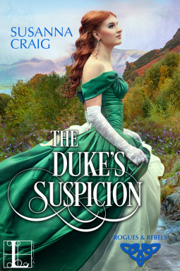 book cover for The Duke's Suspicion