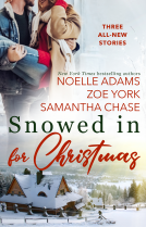 book cover for Snowed in for Christmas