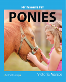 book cover for My Favorite Pet: Ponies
