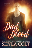 book cover for Bad Blood