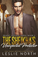 book cover for The Sheikha's Unexpected Protector