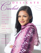 book cover for Delicate Crochet