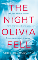 book cover for The Night Olivia Fell