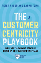 book cover for The Customer Centricity Playbook
