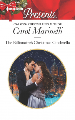 book cover for The Billionaire's Christmas Cinderella
