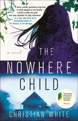 book cover for The Nowhere Child