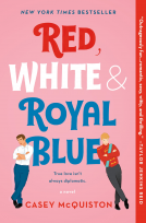 book cover for Red, White & Royal Blue