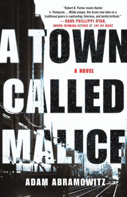book cover for A Town Called Malice