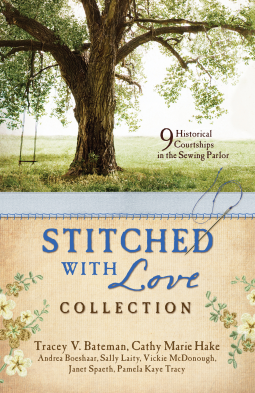 book cover for Stitched with Love Romance Collection