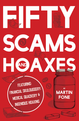 book cover for Fifty Scams and Hoaxes