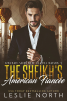 book cover for The Sheikh's American Fiancée