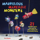 book cover for Marvelous Makeable Monsters