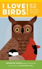 book cover for I Love Birds!