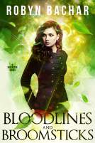 book cover for Bloodlines and Broomsticks