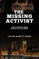book cover for The Missing Activist