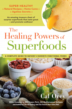 book cover for The Healing Powers of Superfoods