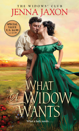 book cover for What a Widow Wants