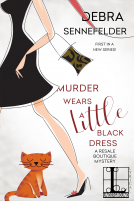 book cover for Murder Wears a Little Black Dress