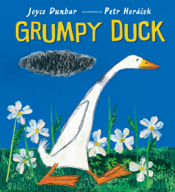 book cover for Grumpy Duck