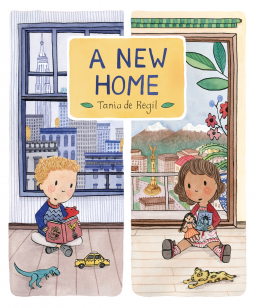 book cover for A New Home
