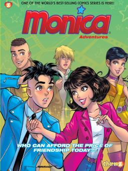 book cover for Monica Adventures #1