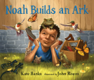 book cover for Noah Builds an Ark