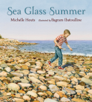 book cover for Sea Glass Summer