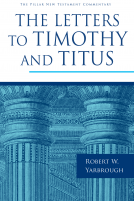 book cover for The Letters to Timothy and Titus