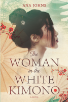 book cover for The Woman in the White Kimono