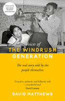 book cover for Voices of the Windrush Generation