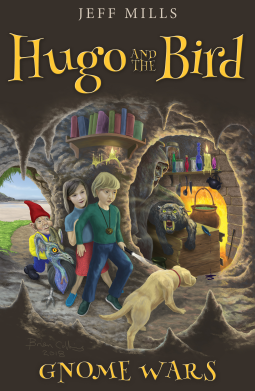 book cover for Hugo and the Bird