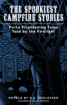 book cover for The Spookiest Campfire Stories