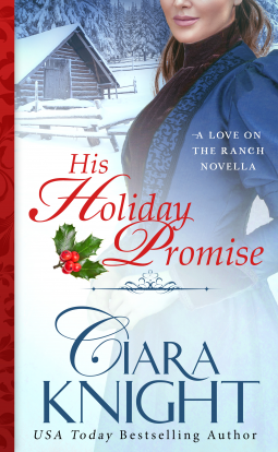 book cover for His Holiday Promise