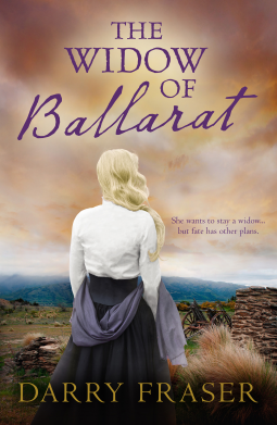 book cover for The Widow of Ballarat