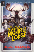 book cover for The Beast of Nightfall Lodge