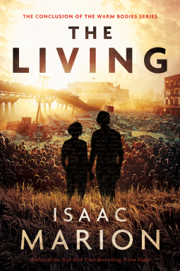 book cover for The Living