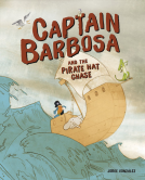 book cover for Captain Barbosa and the Pirate Hat Chase
