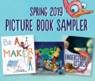 book cover for Picture Book Sampler: Undercover Ostrich, Dibs!, Be a Maker